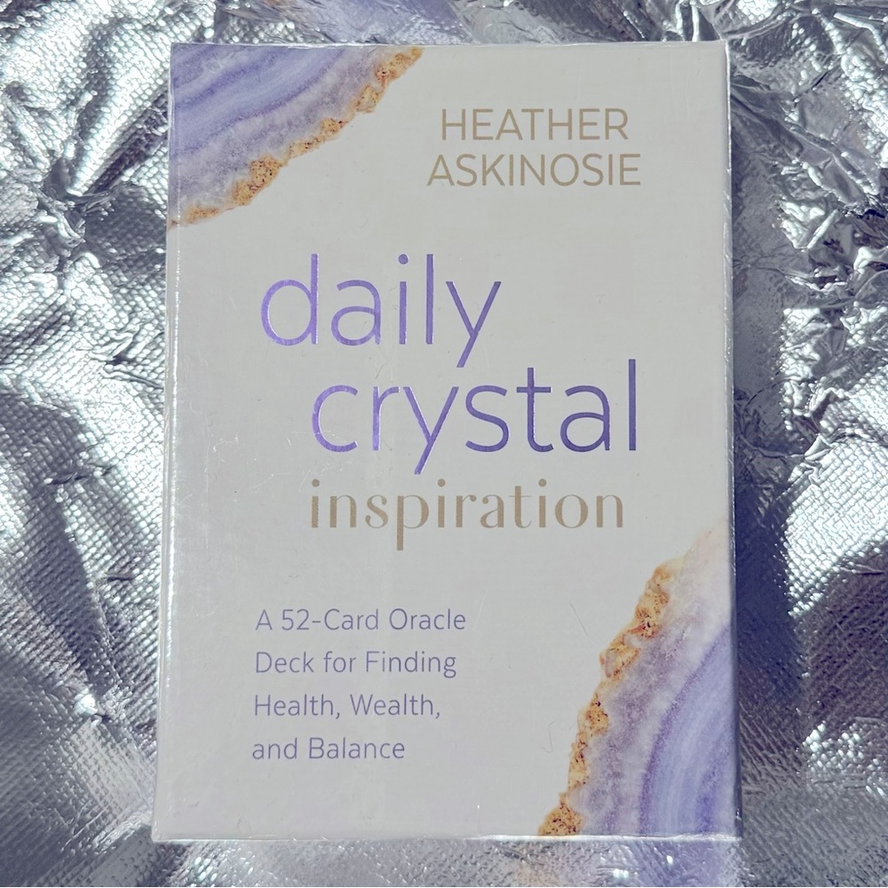Daily Crystal Inspiration
52 Card Oracle Deck